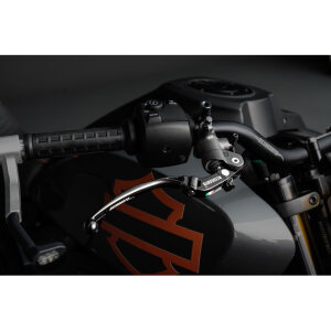 Accossato, radial brake master cyl. Long lever RST. Black