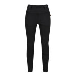 MotoGirl Ribbed Knee leggings black Size EU44 / UK16 / IT48 / US14