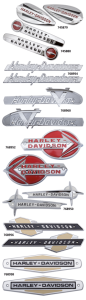 Tank Emblem Mount Set HD57-58 (DE)