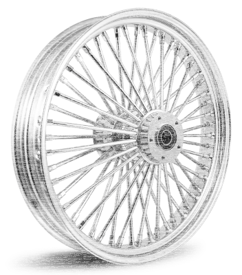M52 FR 18x3.5" BK/BK FLH/T08-Up ABS (FR)