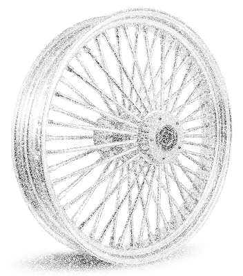 M52 FR 18x4.25" BK/BK FLH/T08-Up ABS (FR)