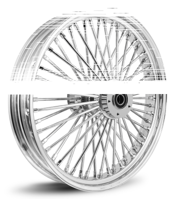 M52 FR 21x3.5" BK/CH FL08-Up (FR)