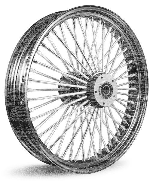 M52 RR 18x4.25" CH/BK F*ST00-07 (FR)