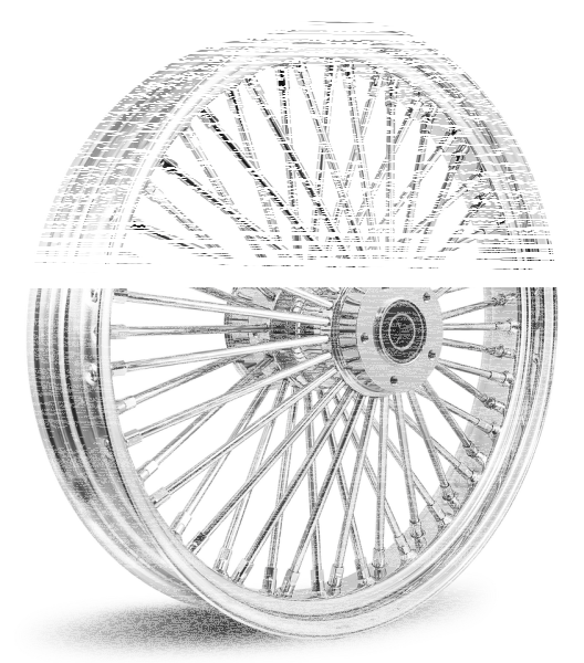 M52 RR 18x5.5" CH/BK FX13-17 ABS (FR)