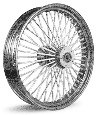 M52 FR 16x5.5" CH/BK FXST00-05 (GB)