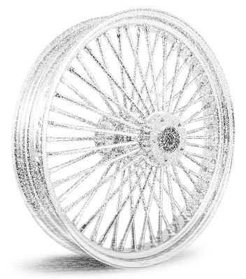 M52 RR 18x4.25" CH/BK FX13-17 ABS (GB)