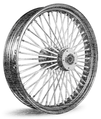 M52 RR 18x4.25" CH/BK FX13-17 ABS (GB)