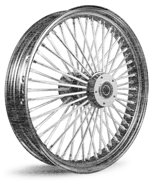M52 RR 18x5.5" CH/BK FX13-17 ABS (GB)