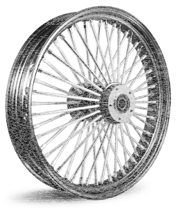 M52 FR 18x4.25" BK/BK FLH/T08-Up (ES)