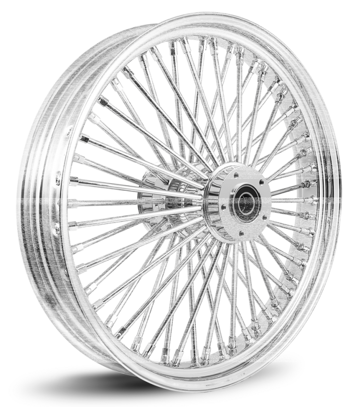 M52 FR 21x3.5" BK/CH FLH/T08-Up ABS (ES)