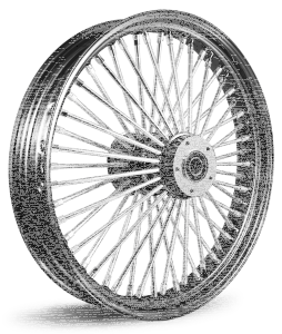 M52 RR 18x5.5" BK/BK FLH/T08-Up (ES)