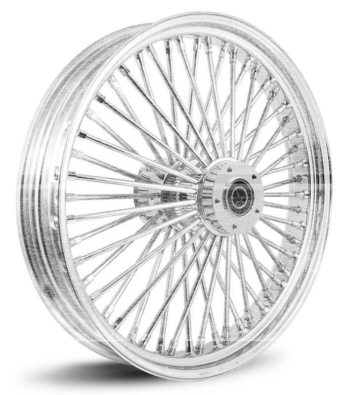 M52 FR 16x3.5" CH/BK FLSB18-Up ABS (ES)