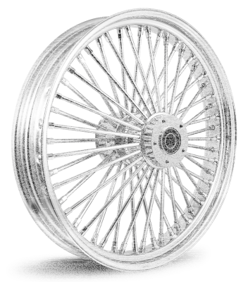 M52 FR 16x3.5" CH/BK FLSB18-Up ABS (ES)