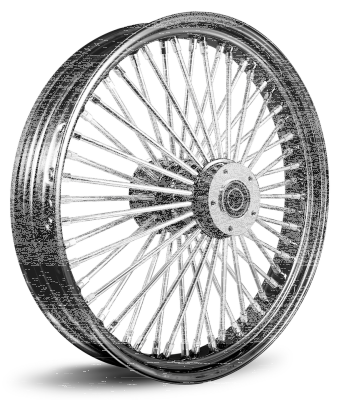M52 FR 16x3.5" BK/CH FLSB18-Up ABS (ES)