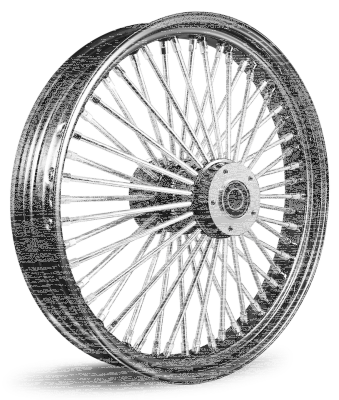 M52 FR 16x3.5" CH/BK FX18-Up ABS (ES)