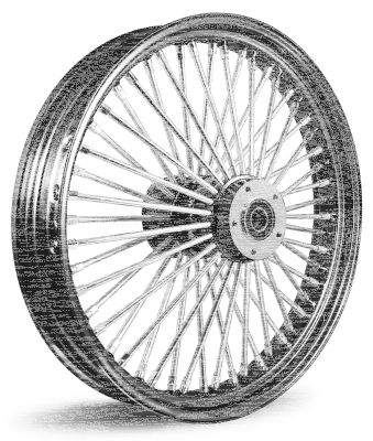 M52 FR 18x3.5" CH/BK FX18-Up ABS (ES)