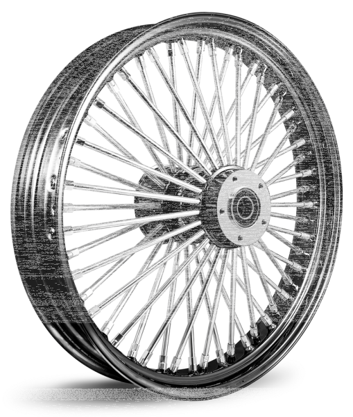 M52 RR 16x3.5" CH/BK FX13-17 ABS (ES)