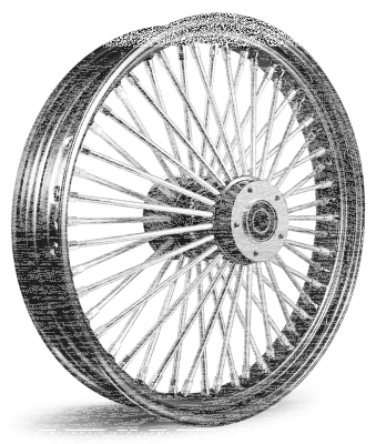 M52 RR 16x3.5" BK/CH FX*R18-Up ABS (ES)
