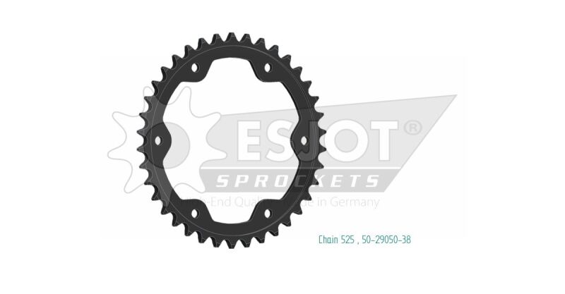 Sprocket Rear 38t 525