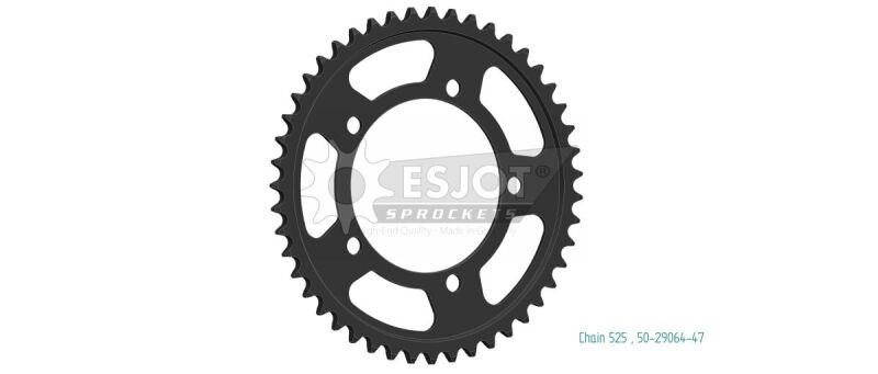 Sprocket Rear 47t 525