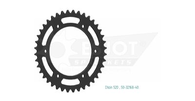 Sprocket Rear 40t 520