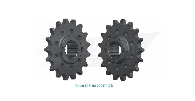 Sprocket Front 17t 525