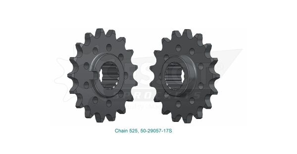 Sprocket Front 17t 525