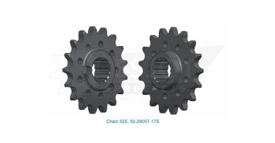 Sprocket Front 17t 525