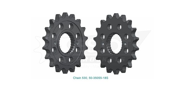 Sprocket Front 18t 530