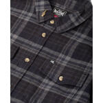 Loser Machine Step up flannel shirt black Size M