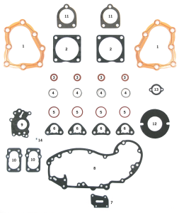 Copper Head Gaskets WL39-52 G39-73 (FR)