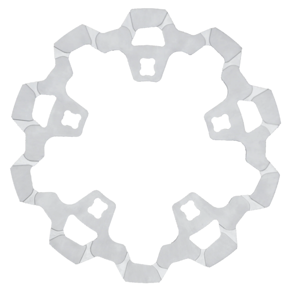 FR One-Piece 320x4.5mm BL FLH/T24-Up (ES)