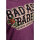 Queen Kerosin Bad ass babe t-shirt plum Size M