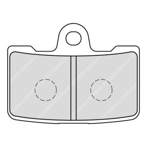 Ferodo, brake pads. Sintered ST-compound