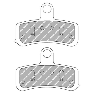 Ferodo, brake pads. Sintered ST-compound