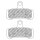 Ferodo, brake pads. Sintered ST-compound