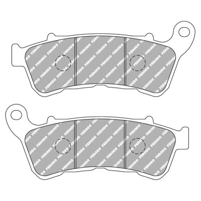 Ferodo, brake pads. Sintered ST-compound