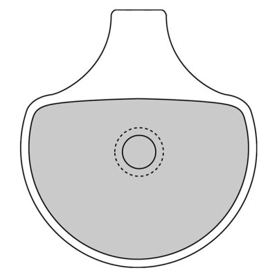 Ferodo, brake pads. Sintered ST-compound