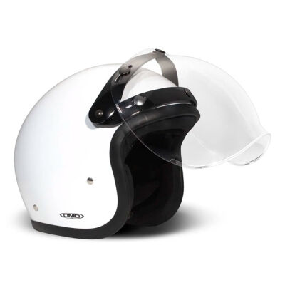 DMD Flip-up bubble visor clear One size