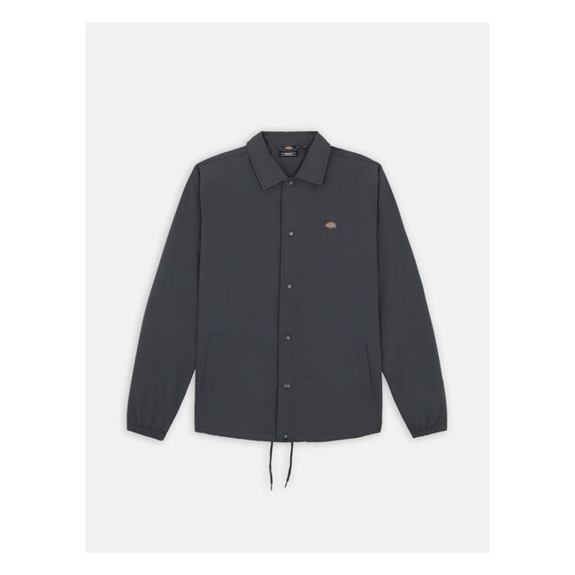 Dickies Oakport coach jacket charcoal grey Size S