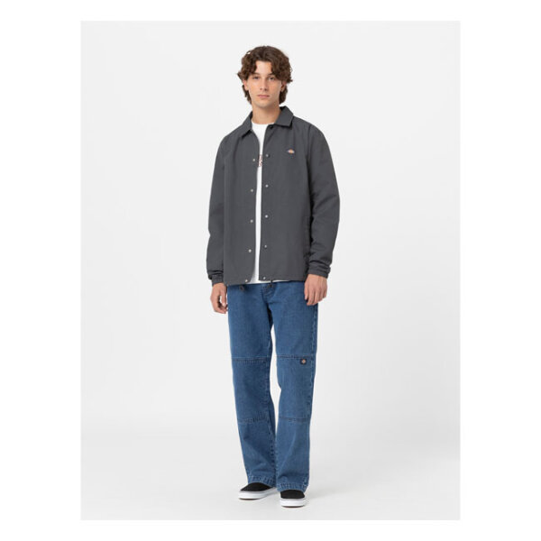 Dickies Oakport coach jacket charcoal grey Size S