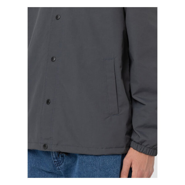 Dickies Oakport coach jacket charcoal grey Size S