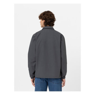 Dickies Oakport coach jacket charcoal grey Size S