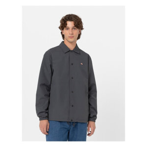 Dickies Oakport coach jacket charcoal grey Size M