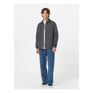 Dickies Oakport coach jacket charcoal grey Size M
