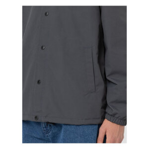 Dickies Oakport coach jacket charcoal grey Size M