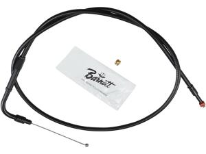 Stealth Series Throttle Cable 90 ° Black Vinyl All Black 43,5"