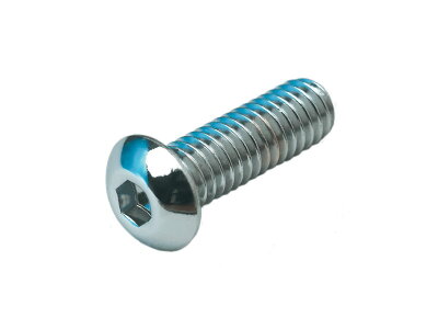 Buttonhead Allen Socket Screw Pack Chrome Grade 8 Allen head 5/16"-18 UNC 1"