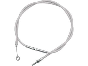 Argent Coil Wound (CW) Clutch Cable Standard Stainless Steel Clear Coated Chrome Look 57,7"