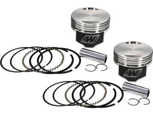 Forged Piston Kit with Top End Gasket Kit Stroke 4,000" Bore 3,885" (98,679 mm ), Positive Dome +14cc 10.5:1 +.010 mm 1550 ccm (95 cui)
